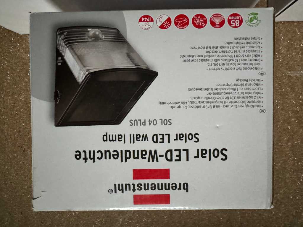 Brennenstuhl Solar LED 04 PLUS 