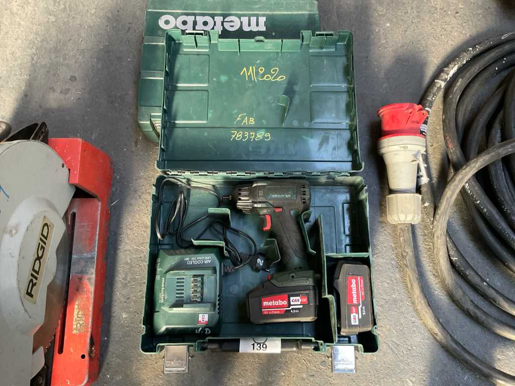 Metabo SSW 18 LTX 400 BL Cordless impact wrench