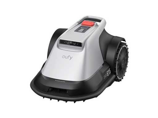 eufy Robotgrasmaaier E15, draadloos, geen RTK, geen signaalproblemen, handsfree auto-mapping, obstakelvermijding, slimme navigatie, nauwkeurig maaien met de Ride on Edge technologie, beheer van meerdere zones, 800m2, app-bediening, ultrastil