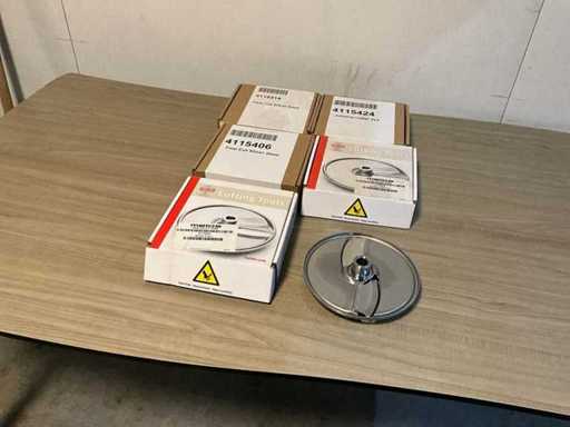 Hallde Groente snijschijven (5x)