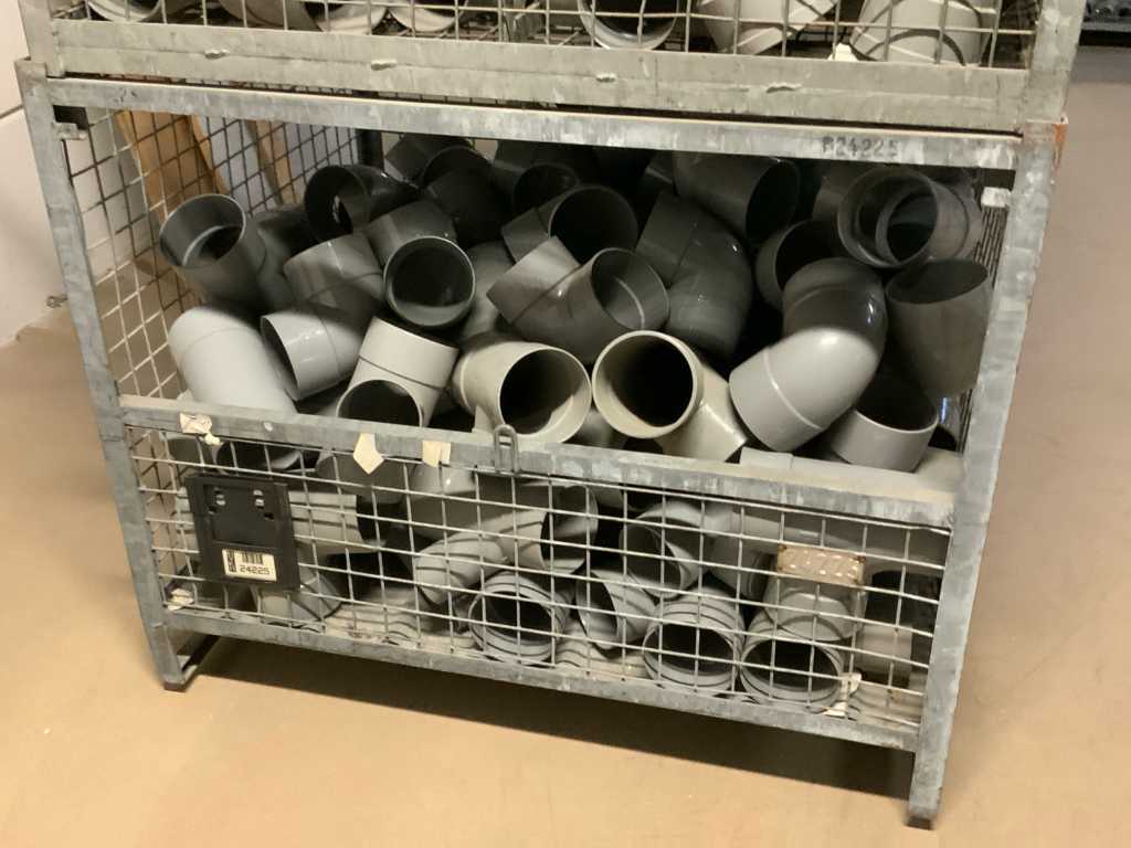 Partij pvc koppelingen