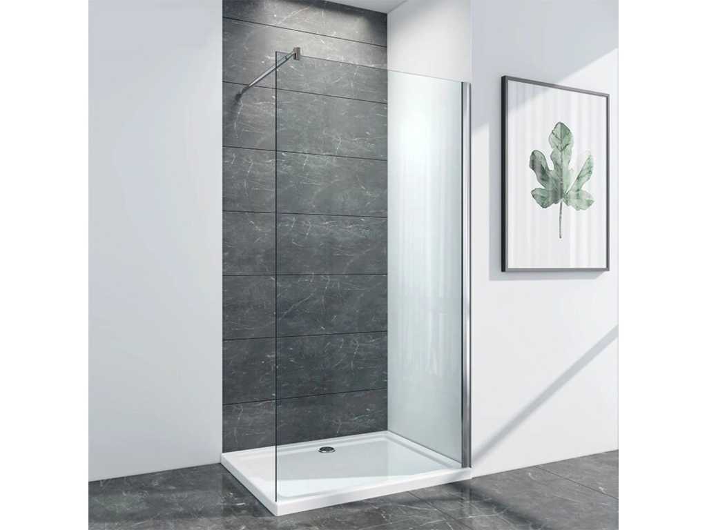 1 x 140x200 CC Walk-in shower with profile