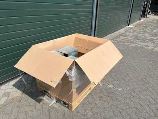 Attrezzature per la gestione dell'aria per lo sgombero di pallet
