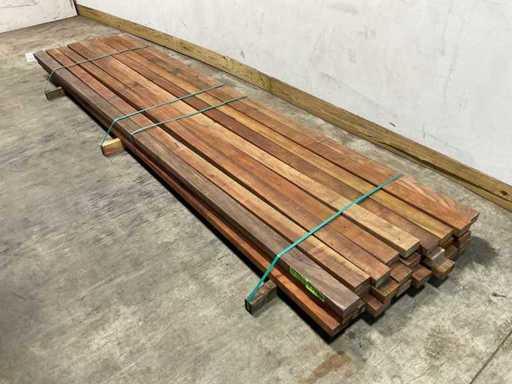 Angelim Vermelho hardwood rule - 350x9x4.5 cm (26x)