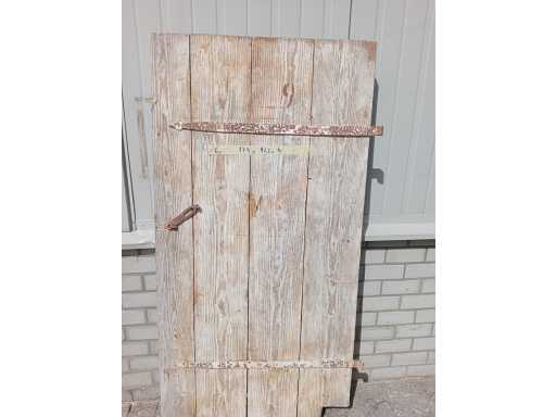 Old wooden door
