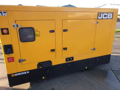 2015 JCB G90QX Power Generator 80kVA