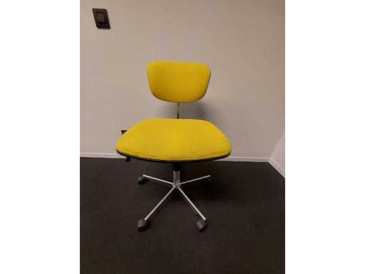 1 x Vintage Office Chairs Fritz Hansen Kevi Design Jörgen Rasmussen