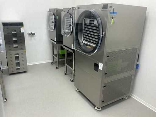 Freeze dryers, stainless steel work tables, cooling & freezing equipment and more