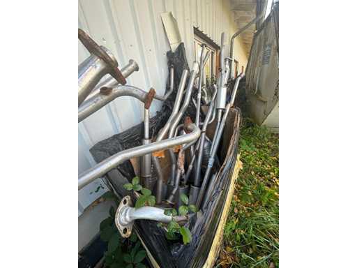 about 20 silencers for old cars, built 1970 to 1990, BMW, Audi etc