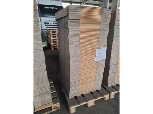   Pallet cardboard boxes