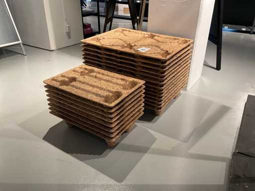 Houtvezelpallets (21x)