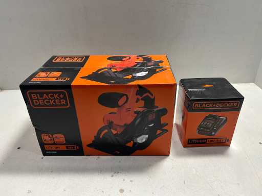 BLACK+DECKER BDCCS18N-XJ Handkreissäge - 18V - 140mm + Akku + Ladegerät