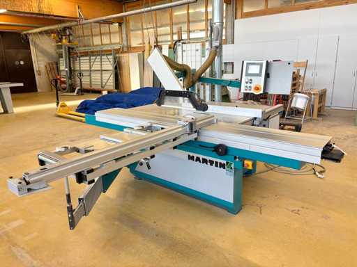 Sierra de mesa deslizante MARTIN T60 con máquina de puntuación