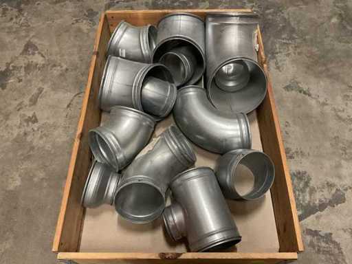 Raccordi per condotti d'aria batch