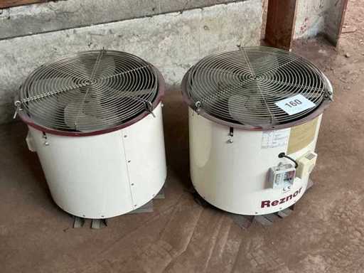 Ventilateur Reznor MaxiMizor 4500 (2x)