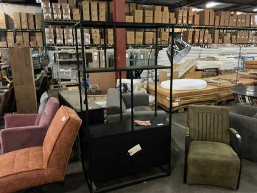 Giga Furniture Urban 2 door Industrial cabinet