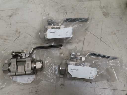 Swagelok - SS-65TS16-JL - Valvola a sfera (3x)