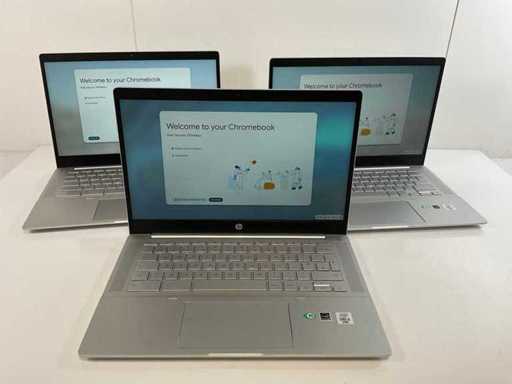 HP Pro C640 14", Core i5 10. generacji, 8 GB RAM, 64 GB SSD Ekran dotykowy ChromeBooki (3x)