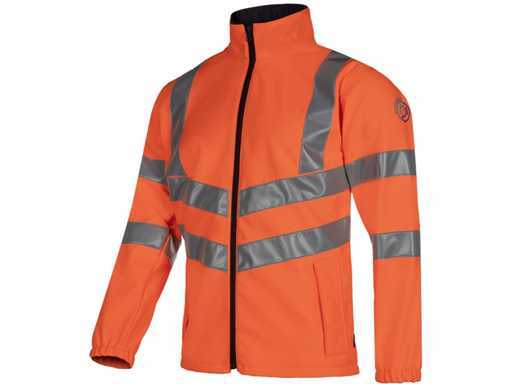 Sioen - Harlem - softshell jas hi vis size S (4x)
