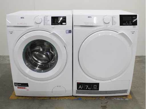 Série AEG 6000 | Lava ProSense Technology Machine à laver & Série AEG 7000 | Lavatherm SensiDry Technology sèche-linge