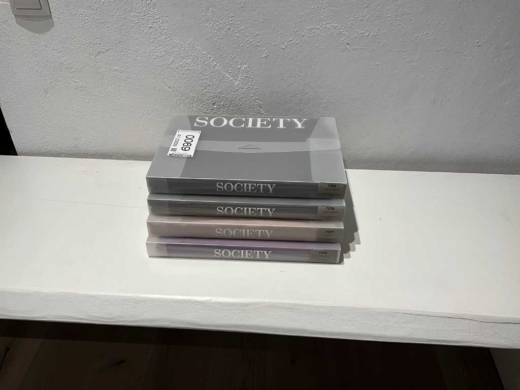Society 3x Spannleintücher + Polsterbezug