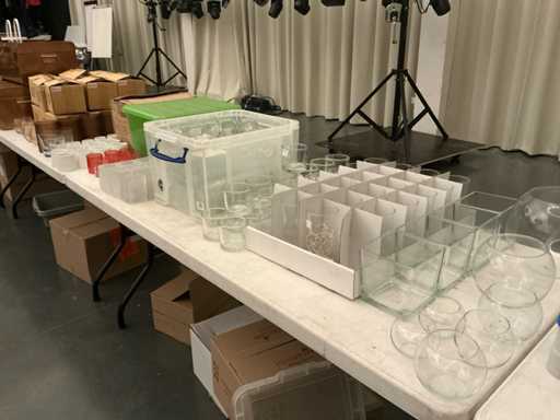 Lot table decoration and tealight holders