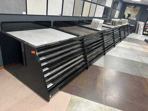 Ausstellungsraum-/Präsentationsmöbel (7x)