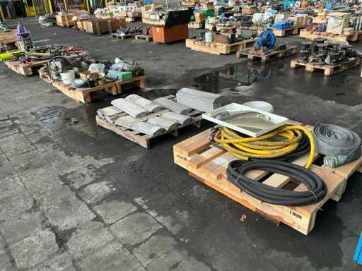 Batch of various parts and tools