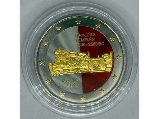 2 Euro "Akseli Gallen-Kallela" Colorized Commemorative Coin – Finland – 2015 – Bimetal