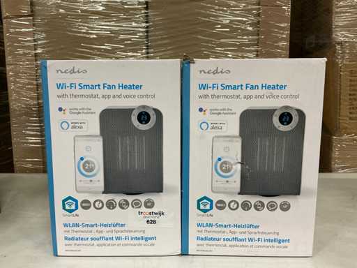 Nedis WiFi Smart Lüfterheizung (2x)