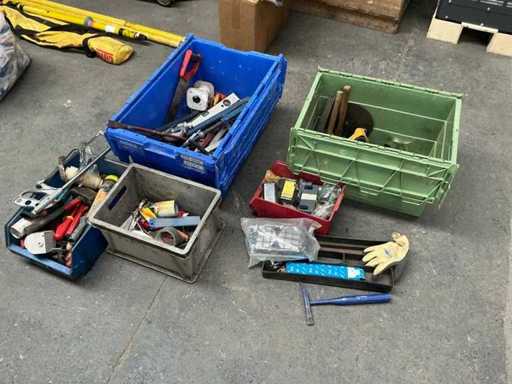 Partij handgereedschappen
