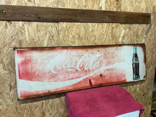Emaille-Werbeschild Coca Cola