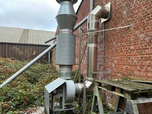 Nederman 4-delige lasdampafzuiginstallatie