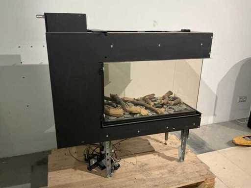 Bellfires Room Divider Medium Atmosphere Fireplace