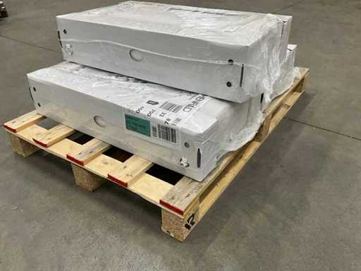 Henrad 0597073304 Panel Radiator Softline ECO 700-33-400 1043W (3x)