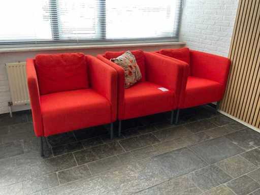 Wartezimmerstuhl (3x)