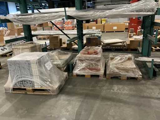 Pallet vloer- en wandtegels (5x)