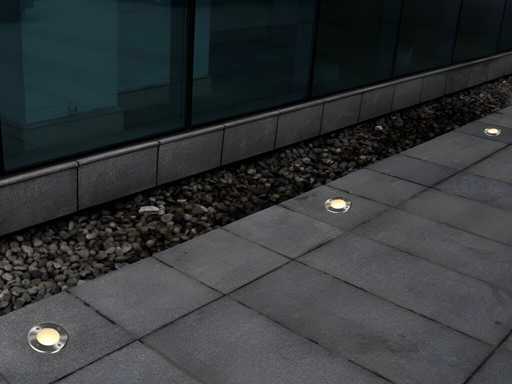 Grondspot GU10 fitting rond(40x)