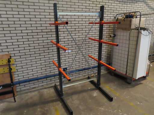 Cantilever rack double