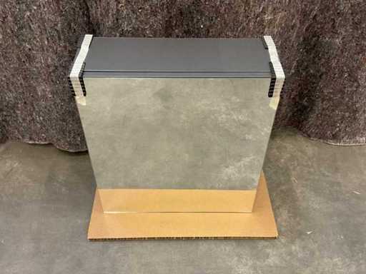 Delpha - Kub 50cm - meuble à miroir 2 portes