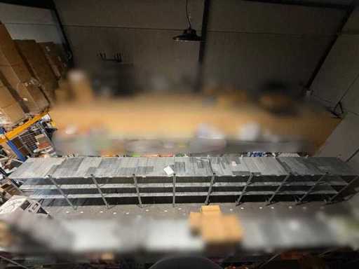 9x Aluminium Rekken – Totaal ±10,8 Meter – LOT 113