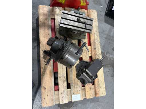 Accessoires de la machine – table rotative, tête de division, point de retournement Peiseler – d’occasion