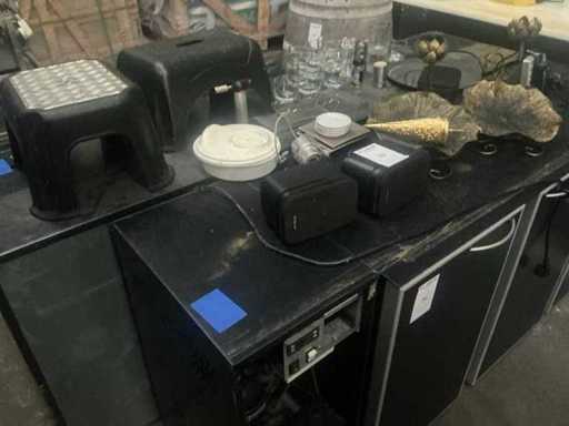 Party of various catering establishments