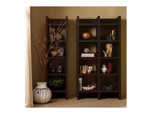 WOOOD Timo Étagère ouverte Marron foncé