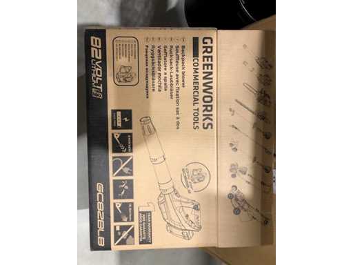 Greenworks - GC82BLB 82 Volt - Soffiatore per foglie