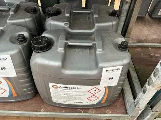 Gulf,inhoud 20 liter Antivries (2x)
