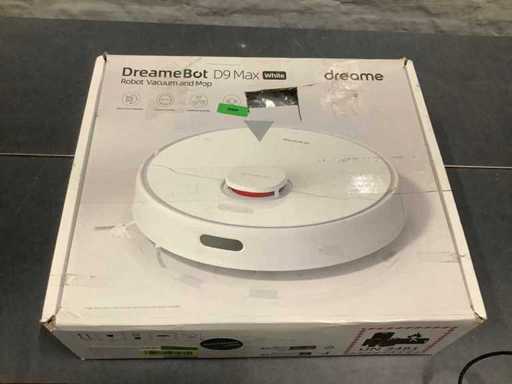 DreameBot D3 Max Robot aspirateur blanc