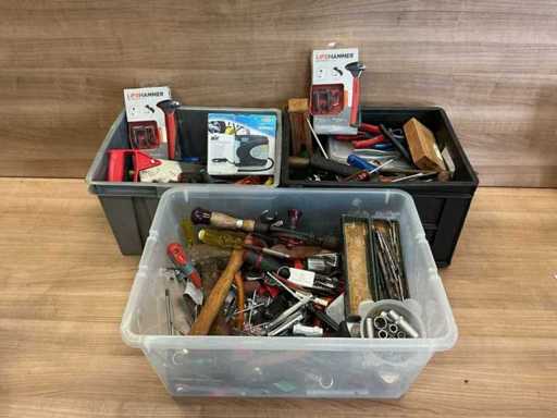 Lot de unelte și accesorii de mână
