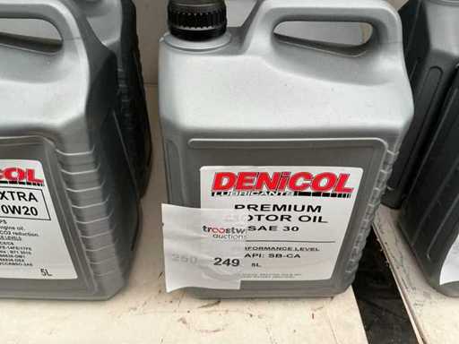 Denicol Fassung 5 Liter SAE 30 Motoröl (3x)