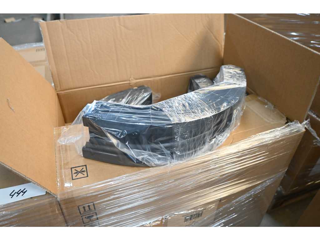 Smeva - ABS Arrondi - Piesă de colț din plastic (48x)